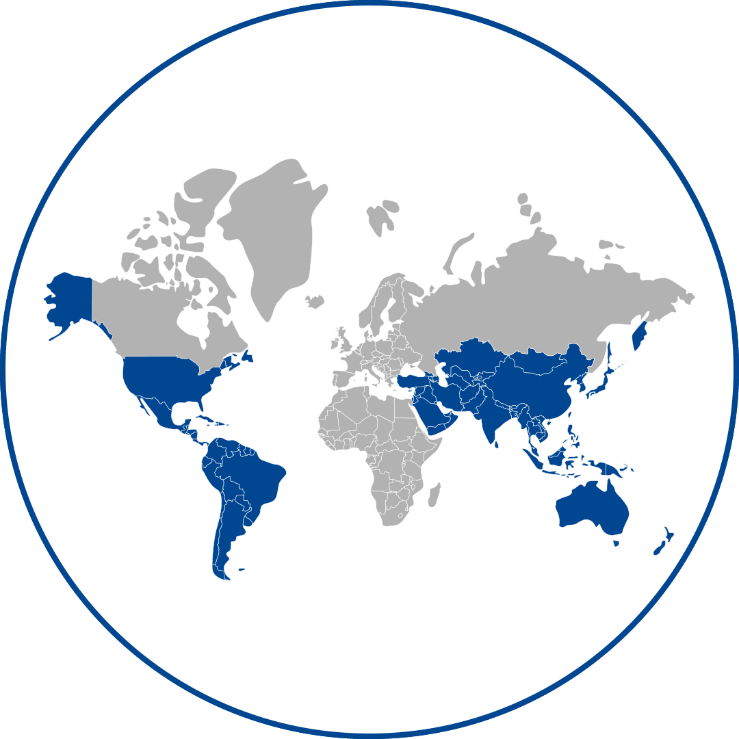 DLA World Map